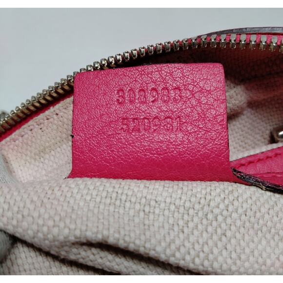 Gucci Pink Leather SoHo EUC - Picture 9 of 9